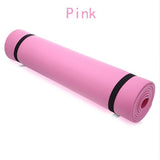 1Pc 173cm 6mm Non-slip Yoga Mats Fitness Foldable Fitness Environmental Gym Exercise Pads