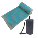 Acupressure Massager Mat Relaxation Relief Stress Tension Body Yoga Mat Spike Relieve Stress Pain Cushion Set