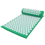 Acupressure Massager Mat Relaxation Relief Stress Tension Body Yoga Mat Spike Relieve Stress Pain Cushion Set