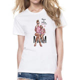 Women T Shirt Mama and Kids Happy Time Holiday Mothers Day Tshirt Gift for Mom Tee T-shirt Good Quality Cotton Casual Camiseta